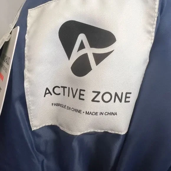 Active Zone Penningtons Hooded Snow Jacket  Blue - Picture 5 of 13